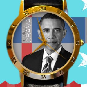 Re-elect Obama watches